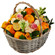 orange fruit basket. Spain